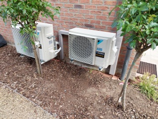 5Kw Daikin Split en 5Kw Daikin Multi-Split te Sint-Truiden.