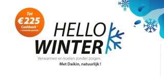 Hello Winter op een Multi Split-systeem: tot €225 cashback!