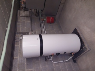 Daikin Altherma Warmtepompboiler 200l te Heers.