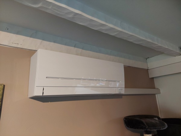 5kW Mitsubishi Electric Split te Lummen. main image
